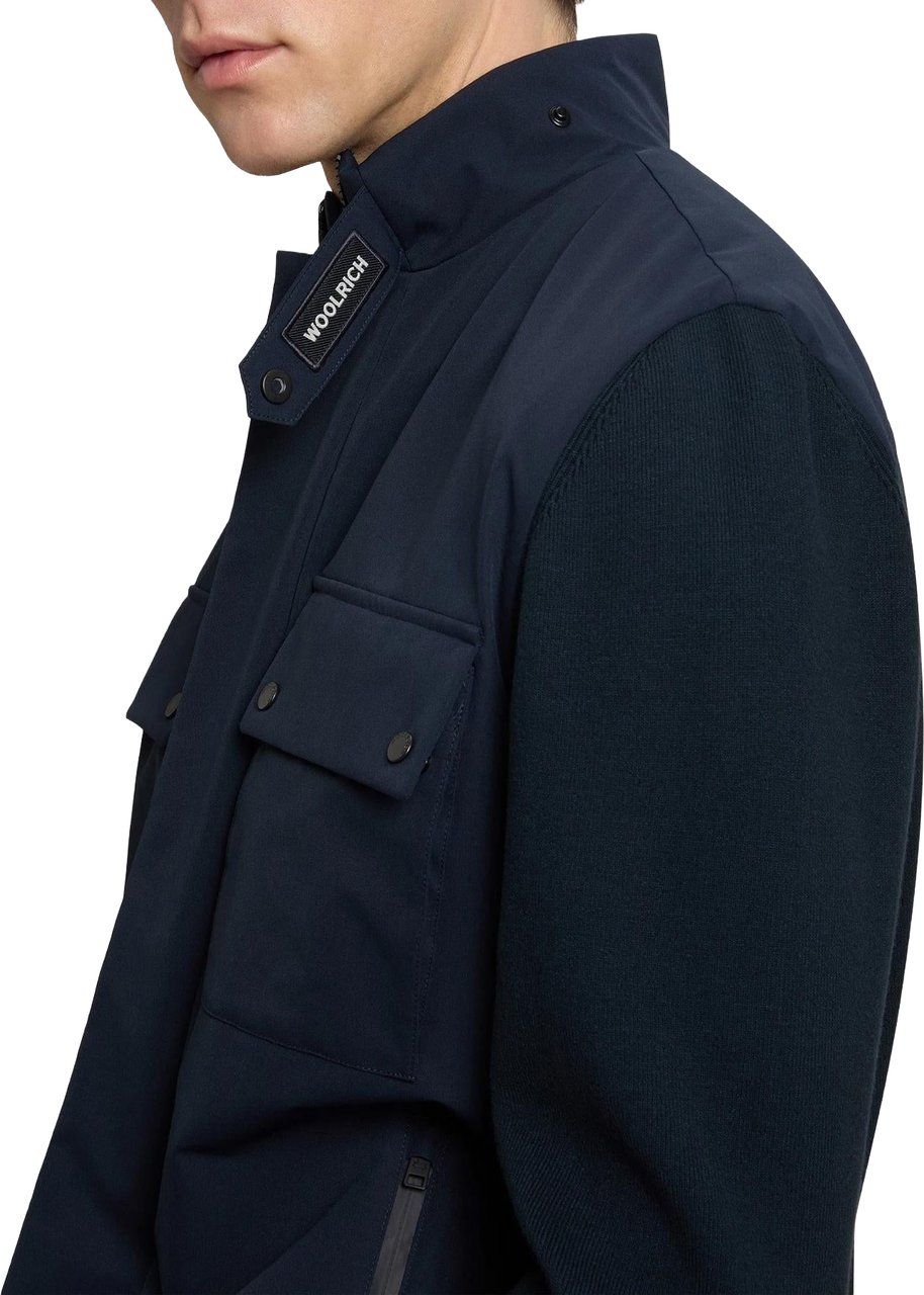 Woolrich Heren Two Layers Hybrid Zwart