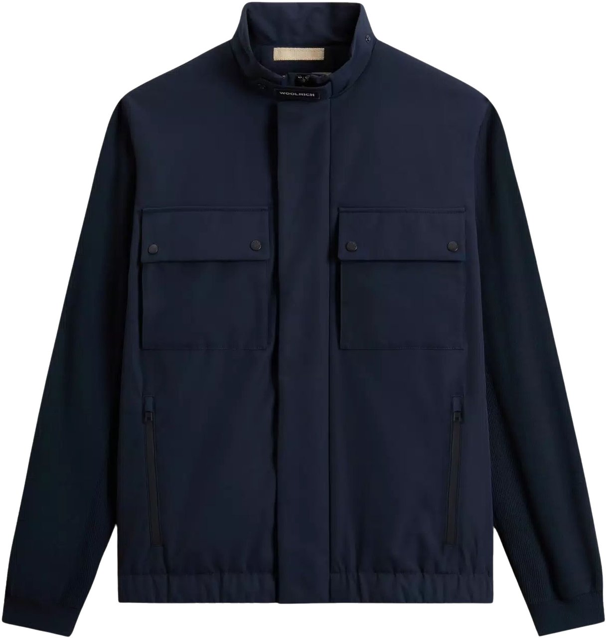 Woolrich Woolrich Two Layers Hybrid Jackets Donkerblauw Cfwoou2144mrut4018 Blauw