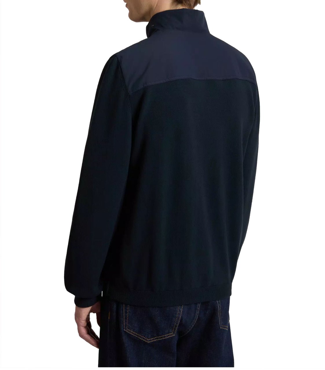 Woolrich Woolrich Two Layers Hybrid Jackets Donkerblauw Cfwoou2144mrut4018 Blauw