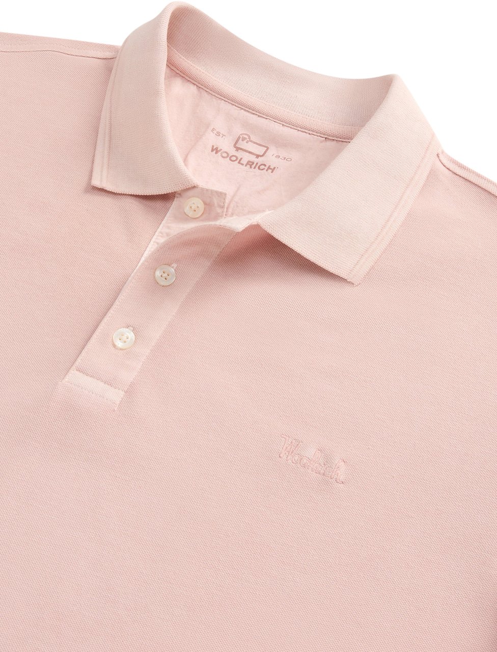 Woolrich T-Shirts And Polos Rose Smoke Roze