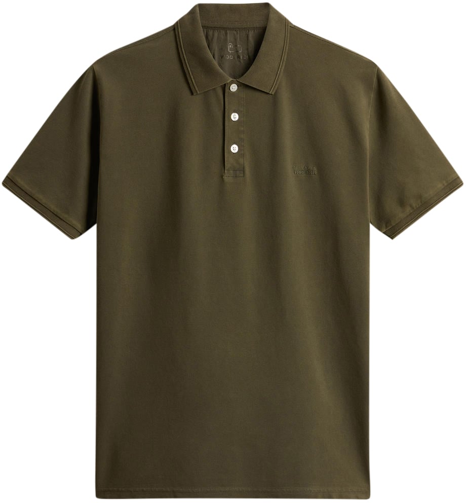 Woolrich T-Shirts And Polos Greenstone Groen