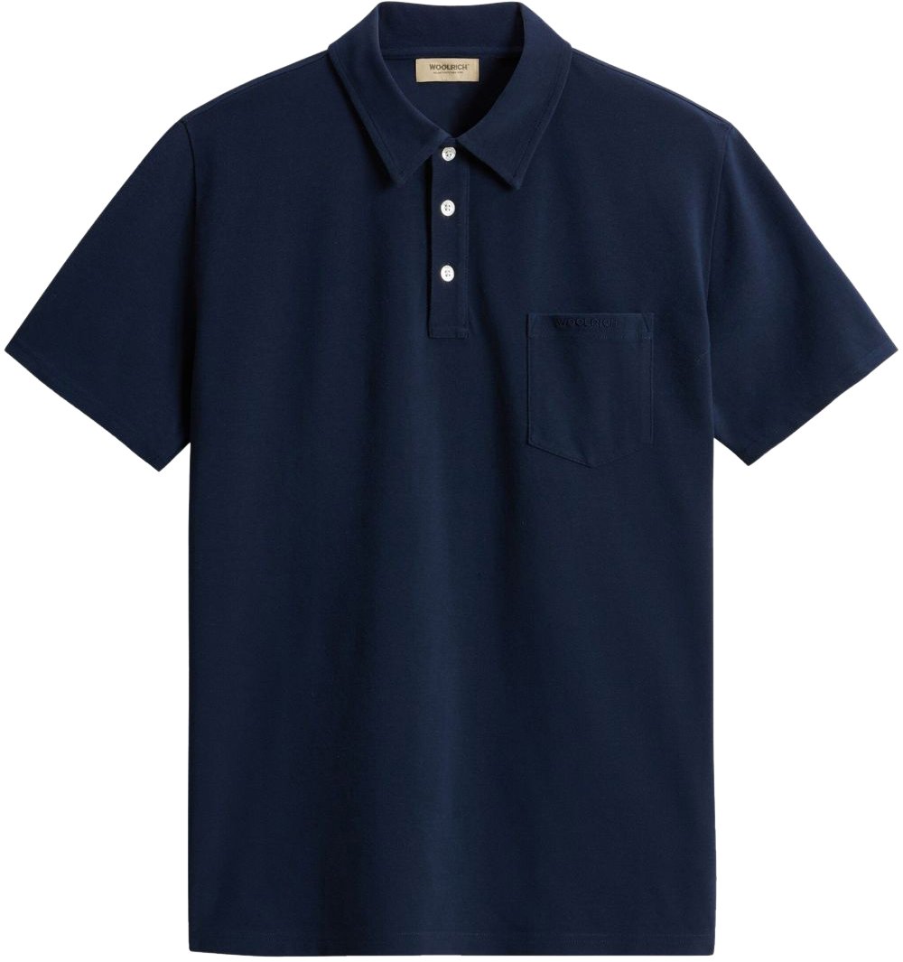 Woolrich T-Shirts And Polos Blue Blauw