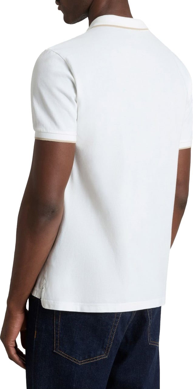 Woolrich Monterey Polo Polos Ecru Cfwopo2000mrut5348 Wit