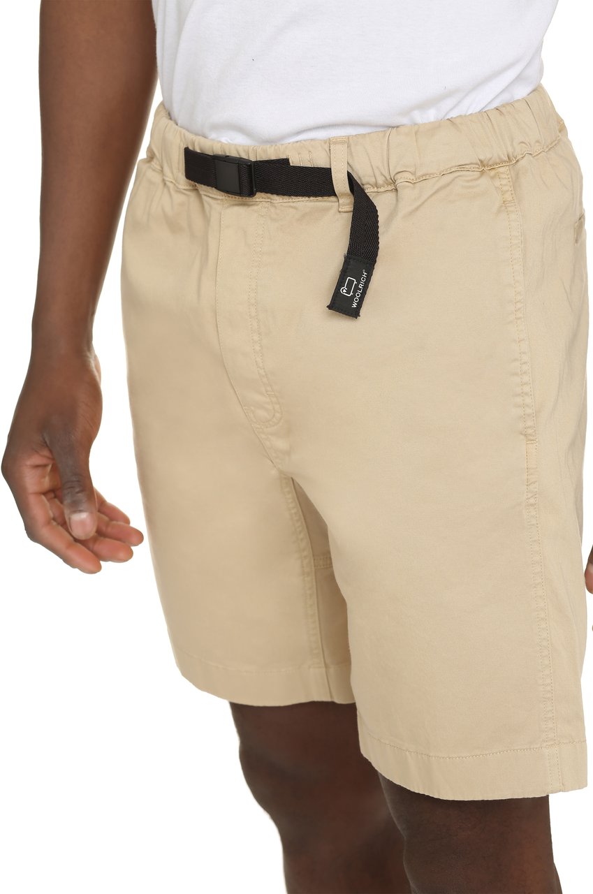 Woolrich Cotton shorts Beige