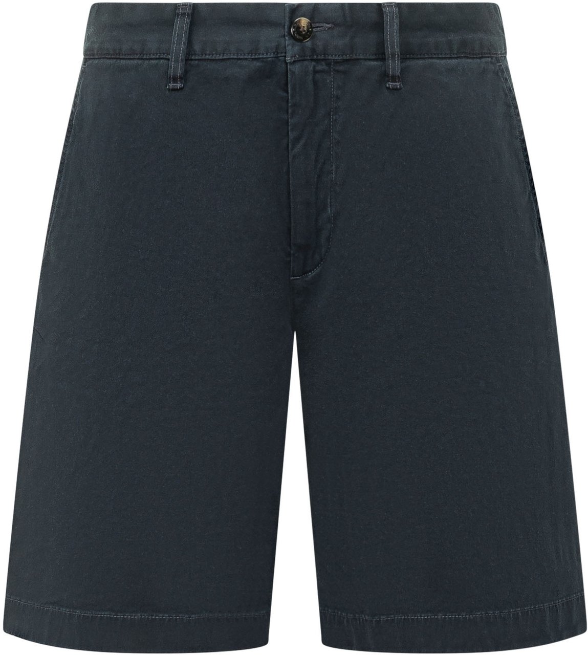Woolrich Shorts Chino in Twill con Tasche Navy