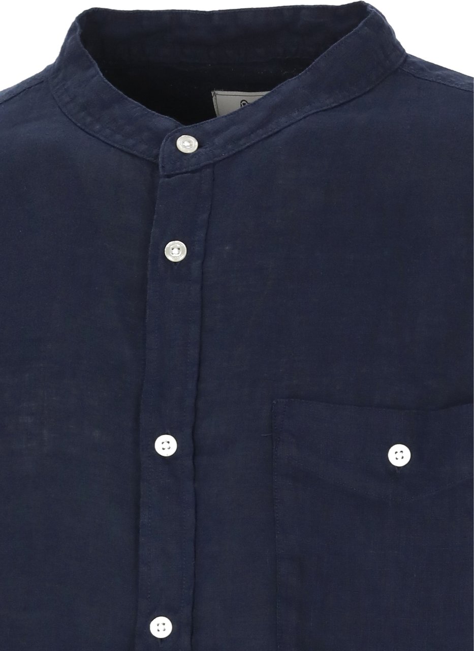 Woolrich Shirts Blue Blauw