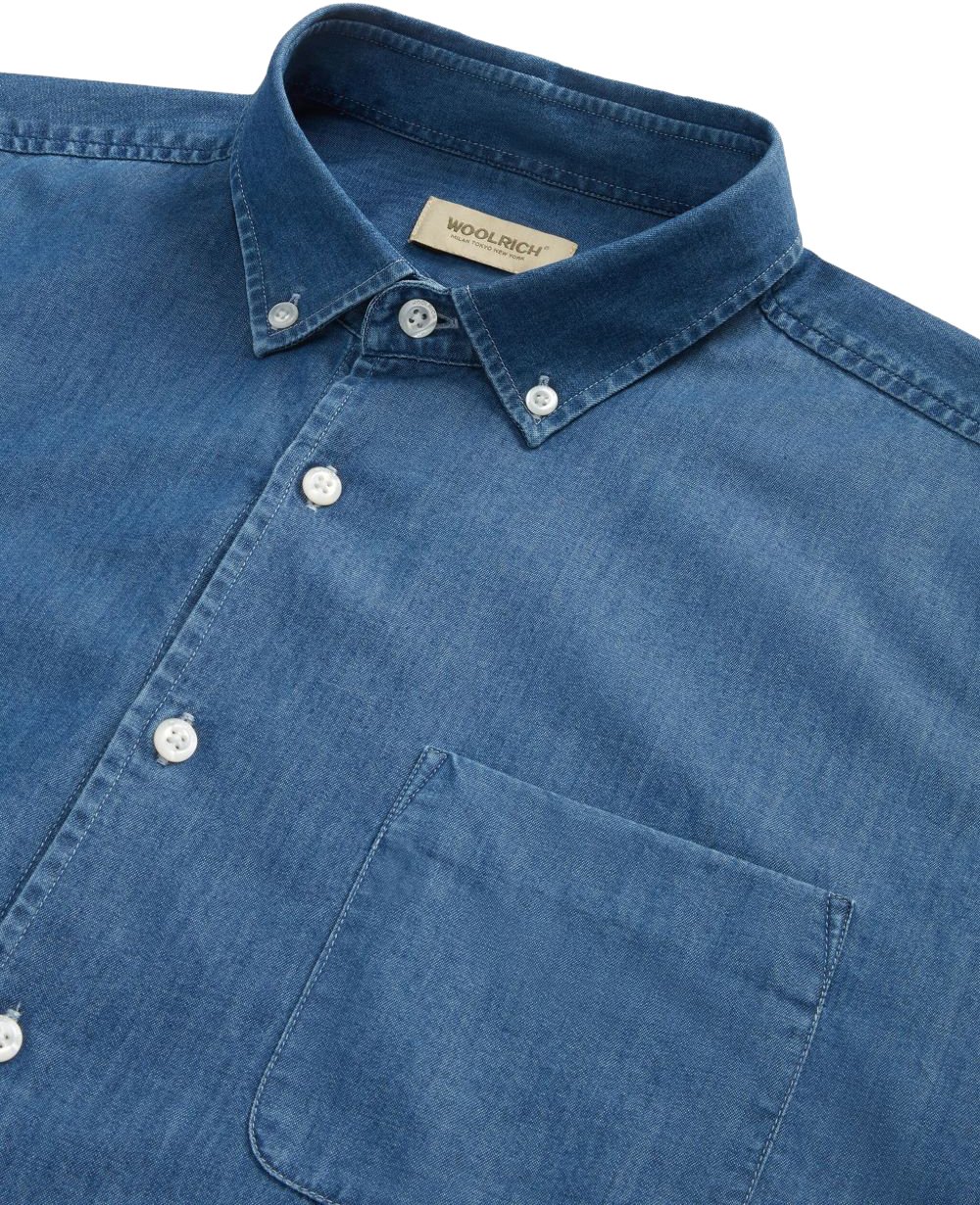 Woolrich Woolrich Shirts Blauw