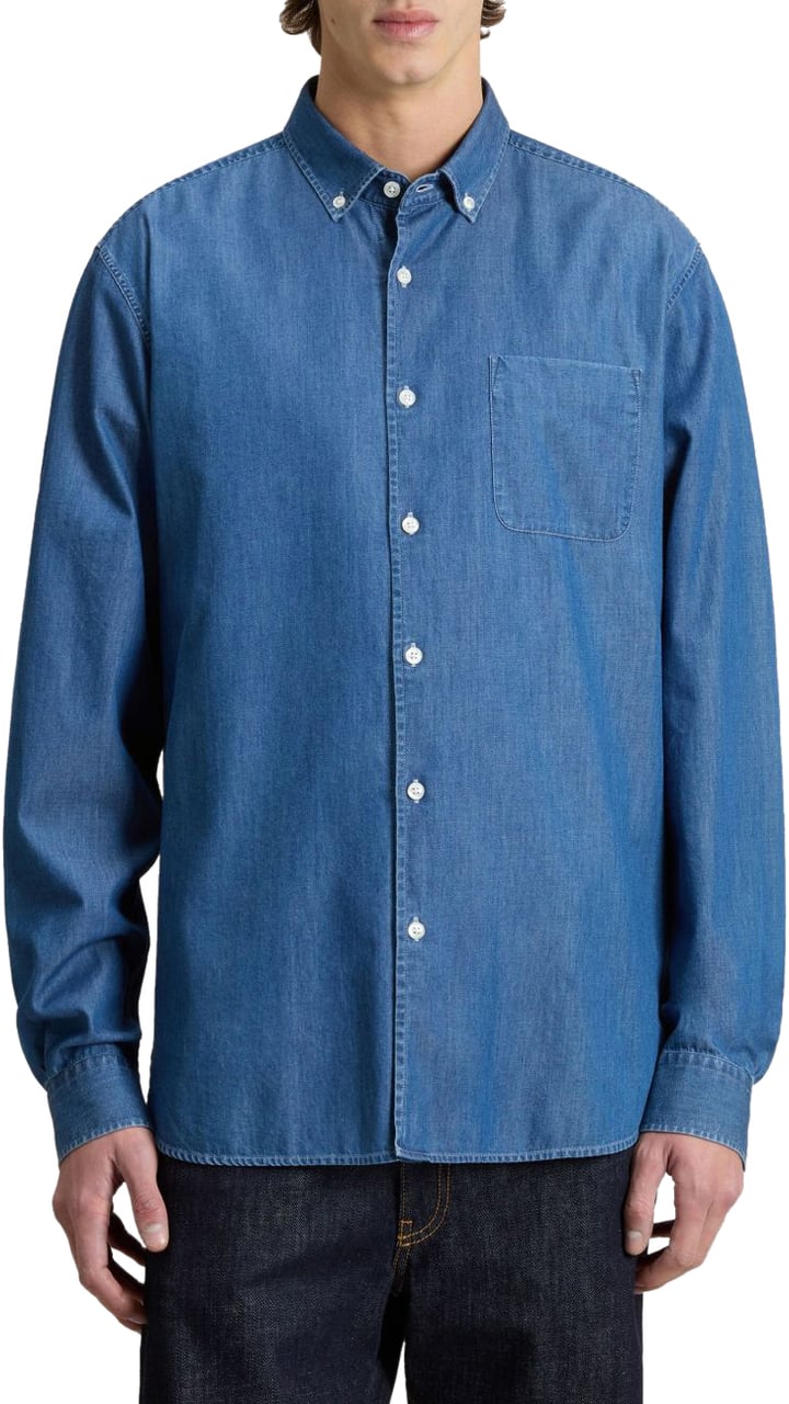Woolrich Woolrich Shirts Blauw