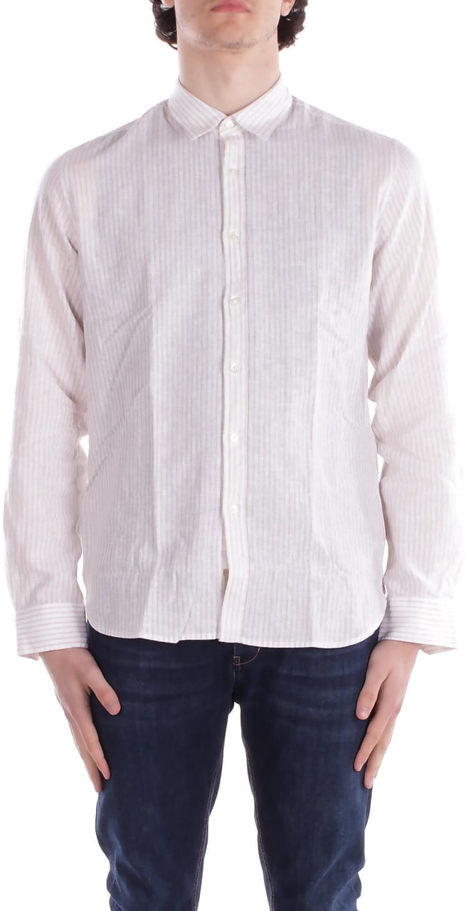 Woolrich Shirts Riga Beige Beige