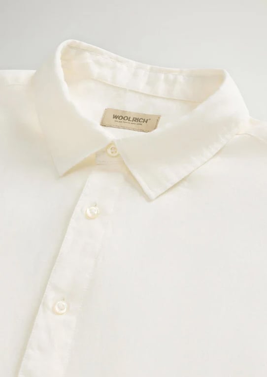 Woolrich Shirts Bianco Wit