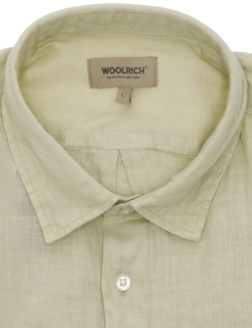 Woolrich Shirts Verde Lime