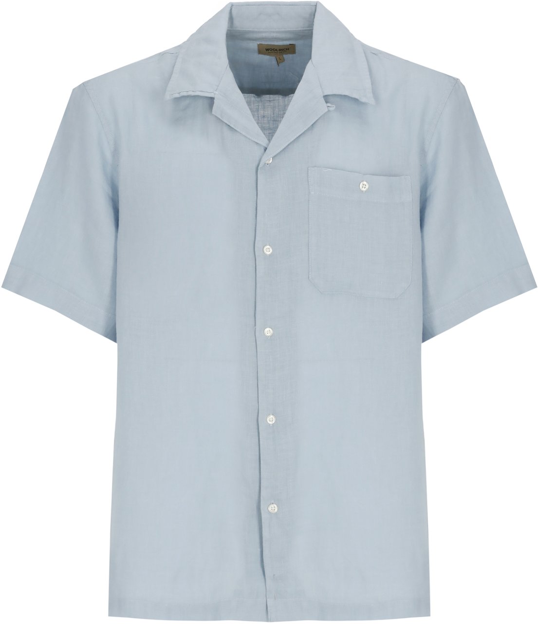 Woolrich Shirts Celeste Lichtblauw