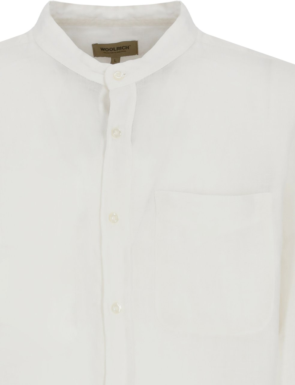 Woolrich Shirts Bianco Wit