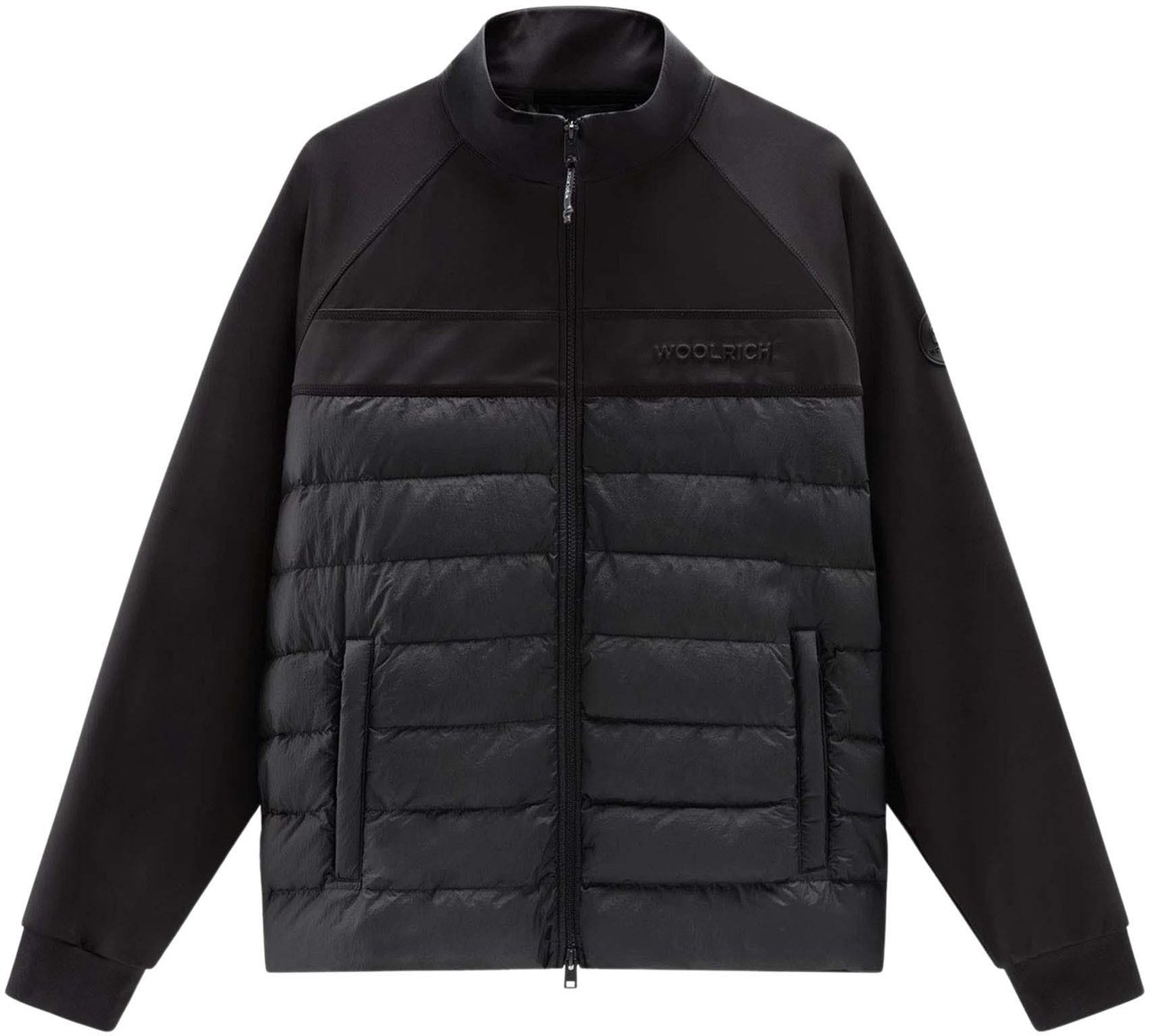 Woolrich Woolrich Soft Shell Hybrid Jackets Zwart Cfwosw0173mrut2873 100 Zwart