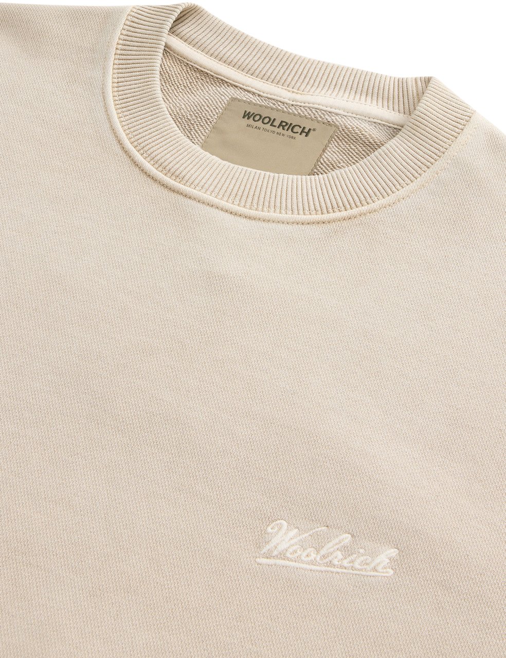 Woolrich Garment Dyed Crewneck Rope Divers