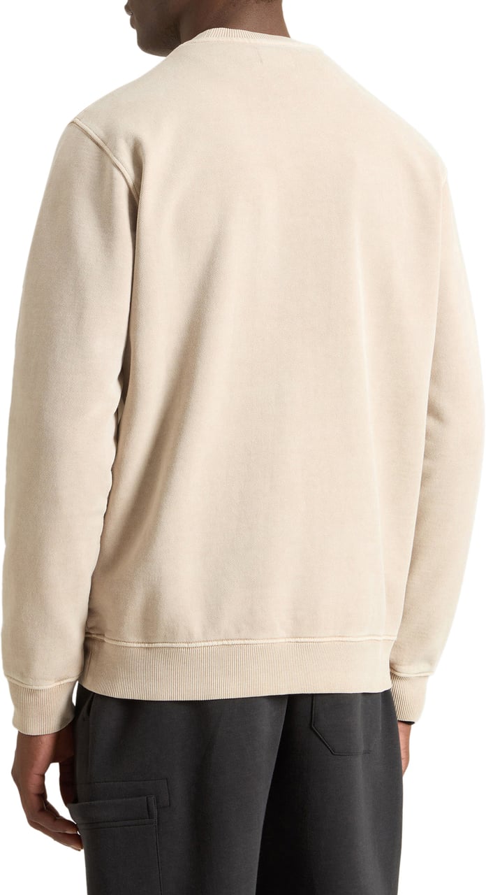 Woolrich Garment Dyed Crewneck Rope Divers