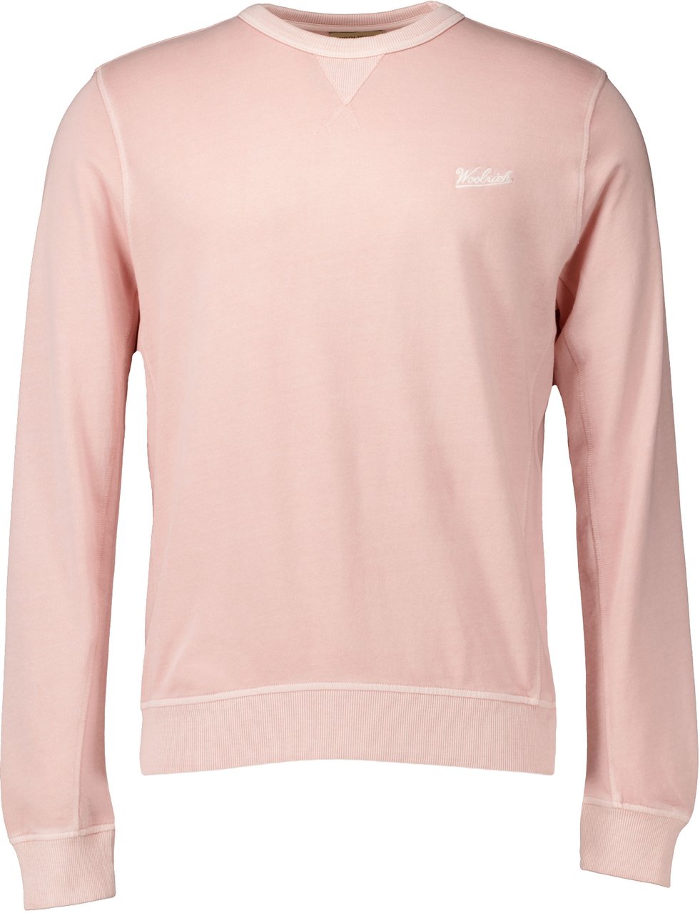 Woolrich Woolrich Garment Dyed Crewneck Sweaters Oud Rose Cfwosw0261mrut4040 Roze