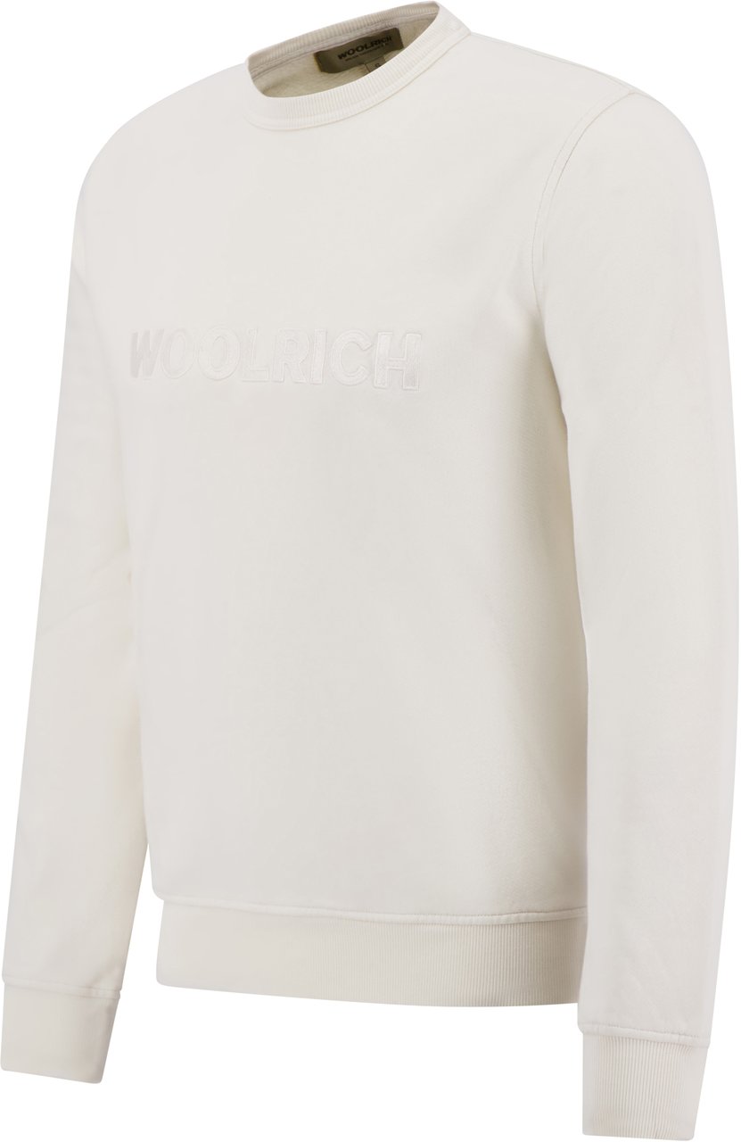 Woolrich Sweater Wit Wit