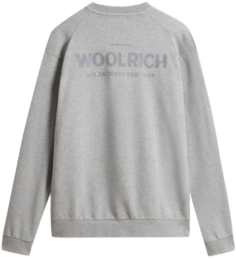 Woolrich Sweaters Grey Lichtgrijs