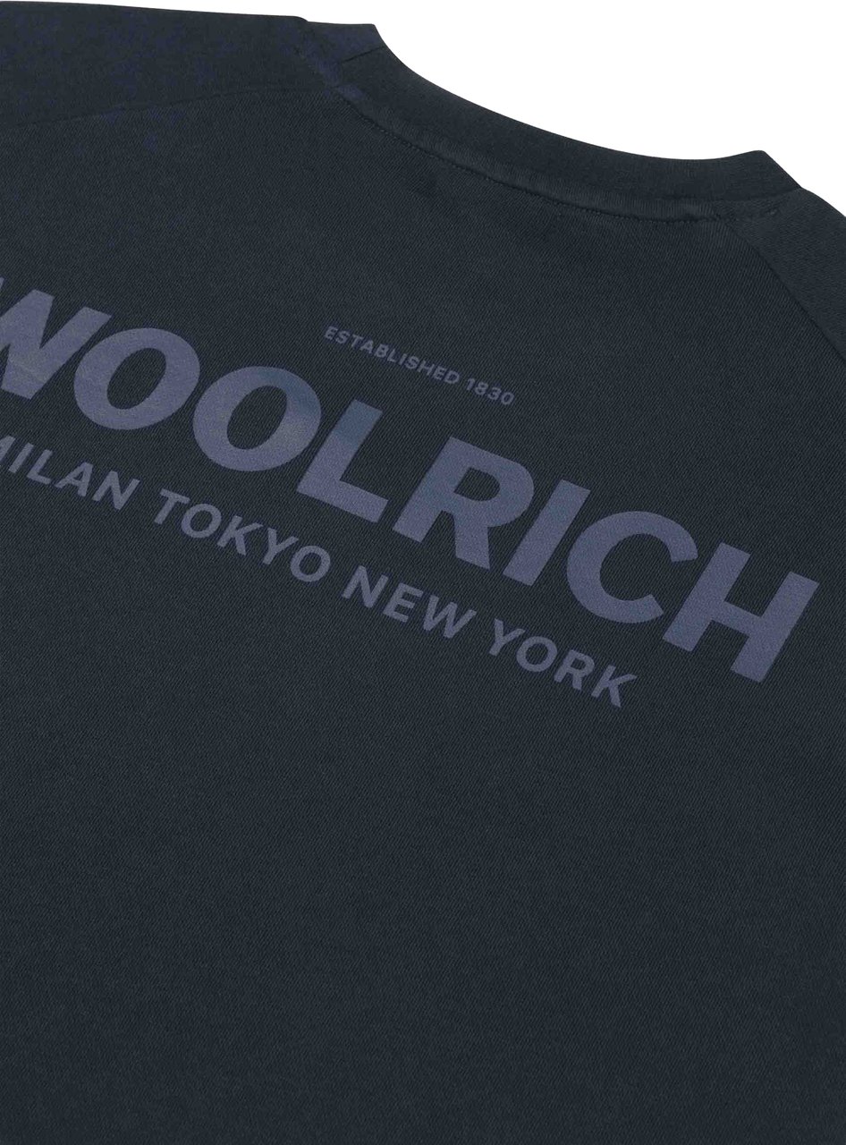 Woolrich Sweaters Melton Blue Navy