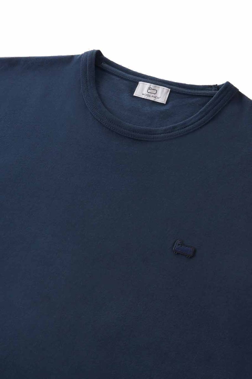 Woolrich Sheep Tee Melton Blue Blauw