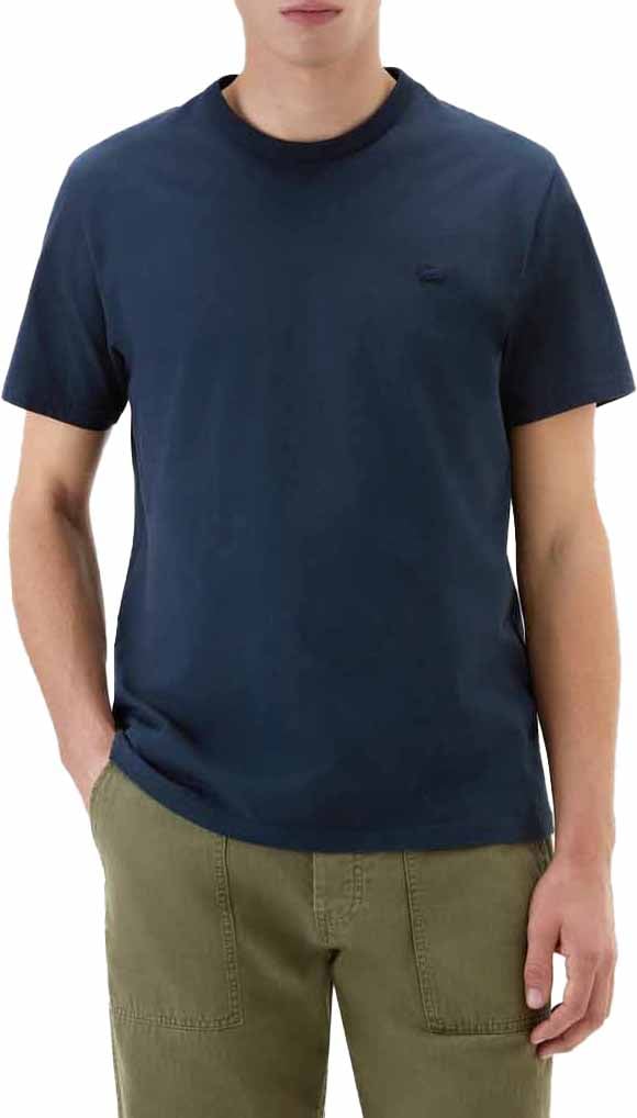 Woolrich Sheep Tee Melton Blue Blauw
