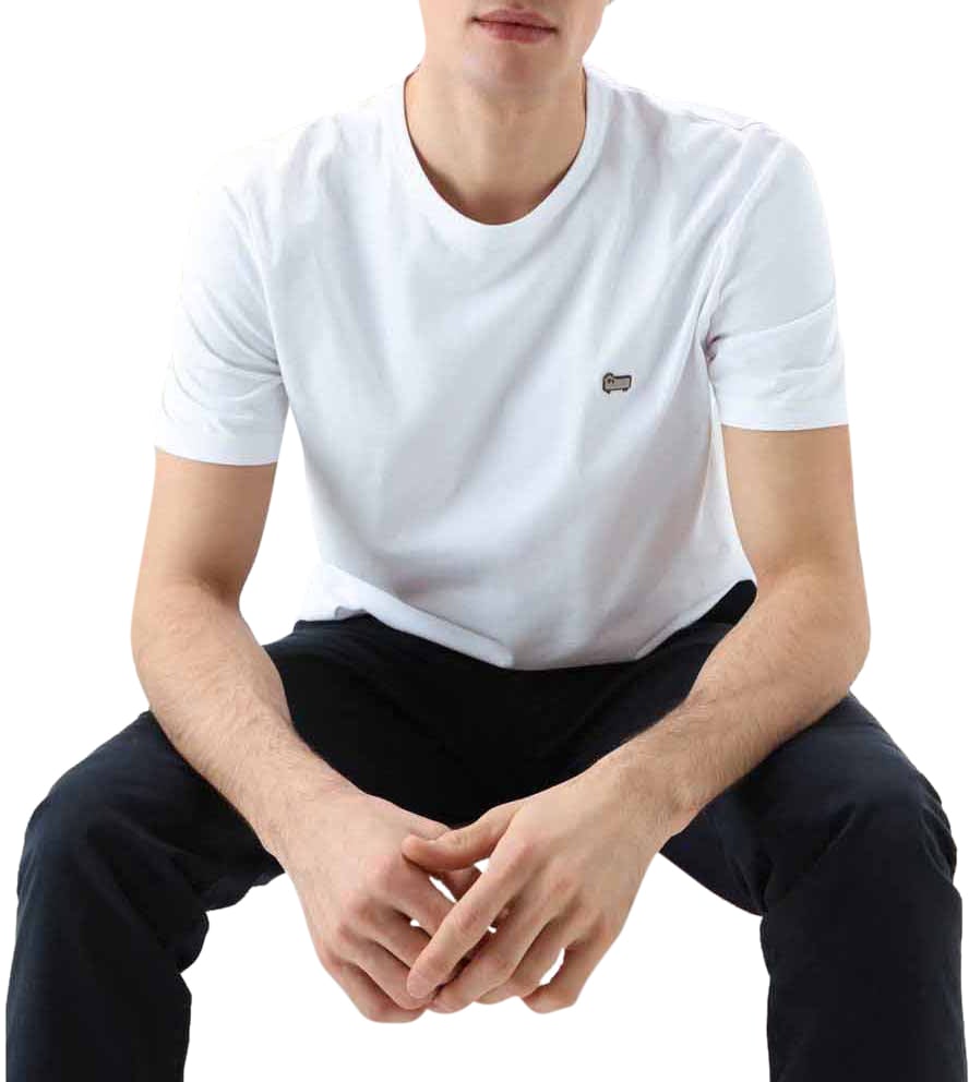 Woolrich Sheep Tee Bright White Divers