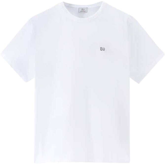 Woolrich Sheep Tee Bright White Divers