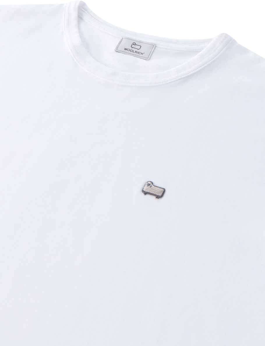 Woolrich Sheep Tee Bright White Divers