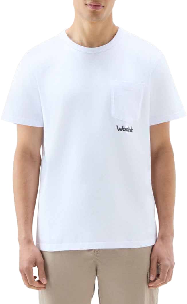 Woolrich Trail T-Shirt Bright White Divers