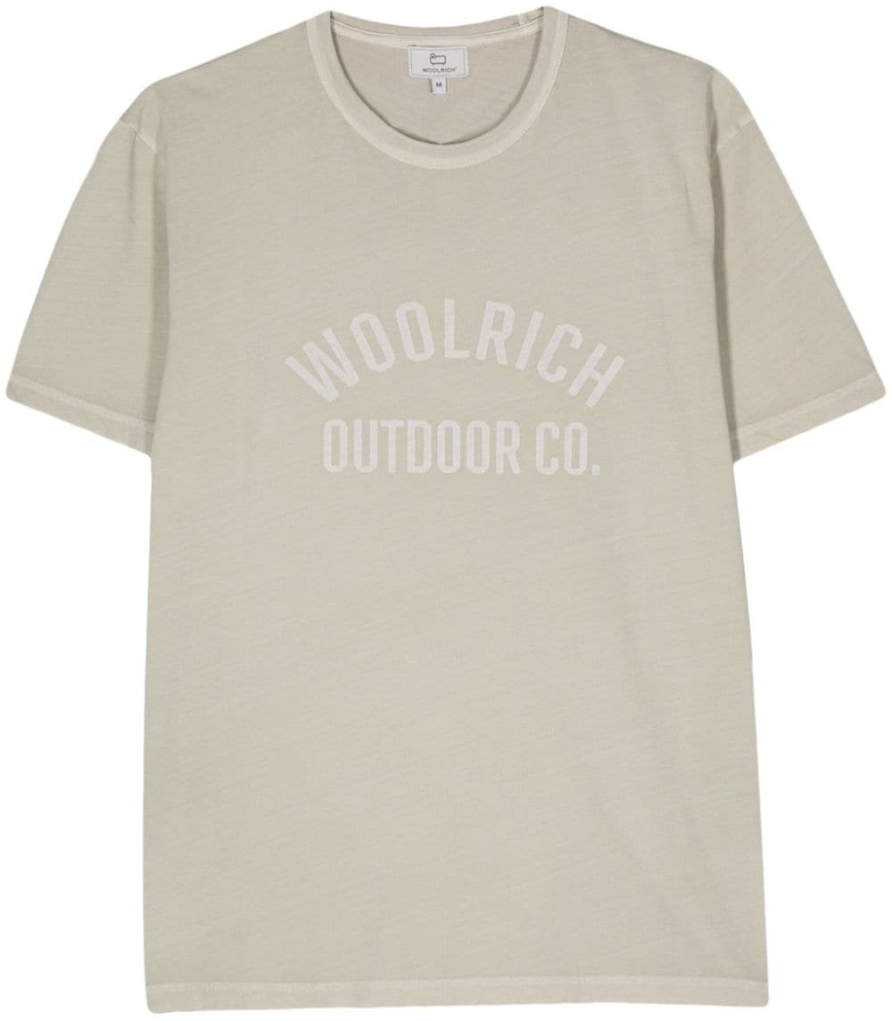 Woolrich T-Shirts And Polos Sage Groen