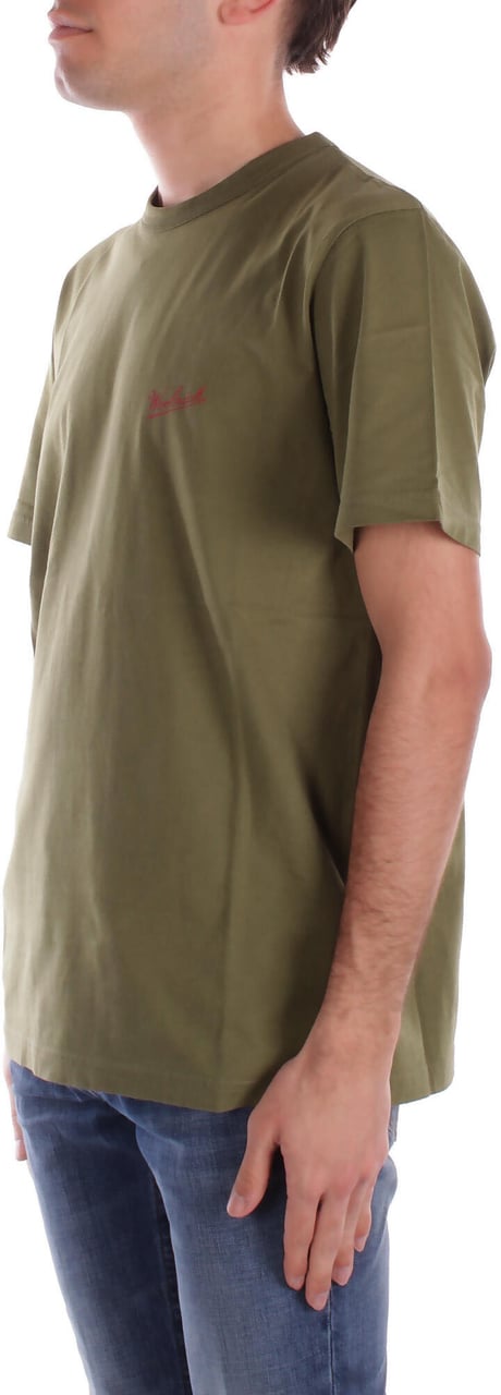 Woolrich T-Shirts And Polos Military Groen