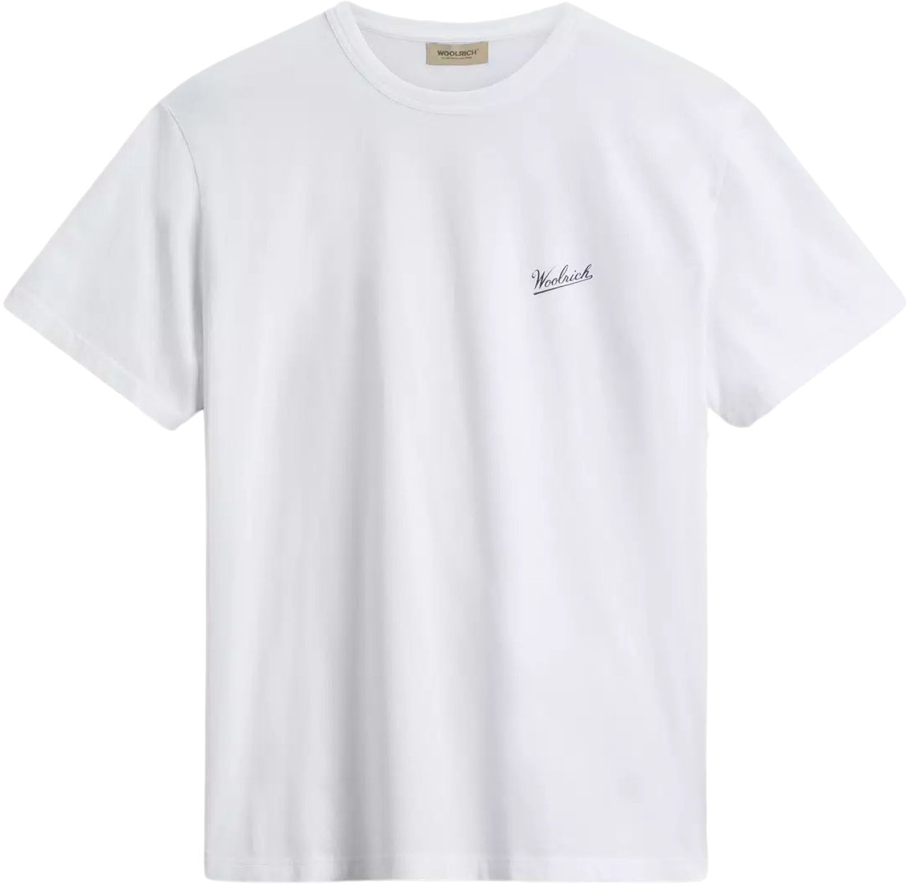 Woolrich Woolrich Logo T-shirt T-shirts Wit Cfwote0144mrut2926 Wit