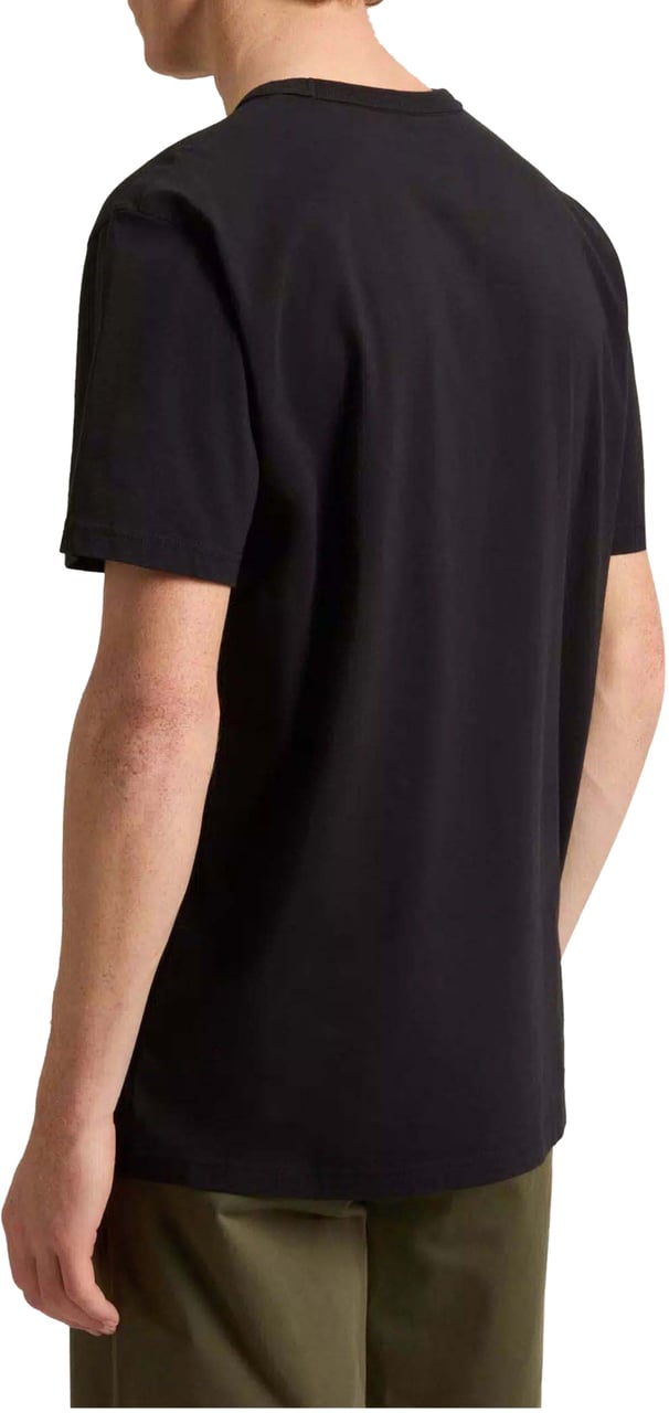 Woolrich Woolrich Logo T-shirt T-shirts Zwart Cfwote0144mrut2926 Zwart