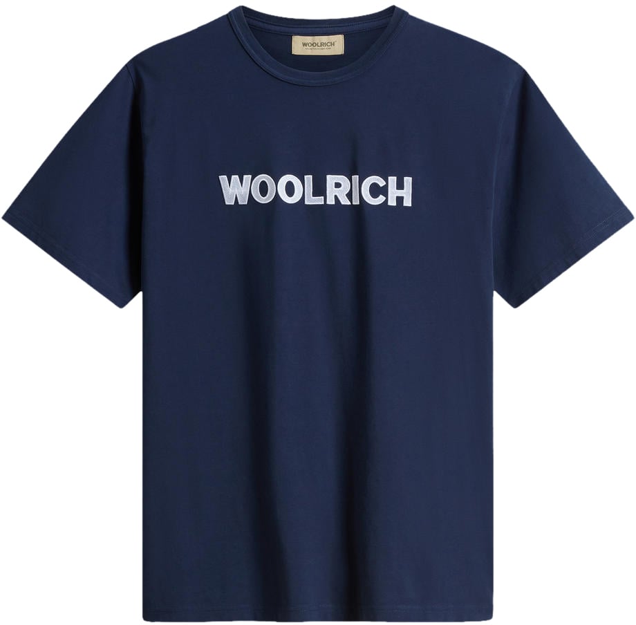 Woolrich T-Shirts And Polos Dream Blue Blauw