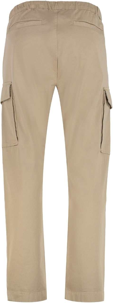 Woolrich Belted Cotton cargo-trousers Wit