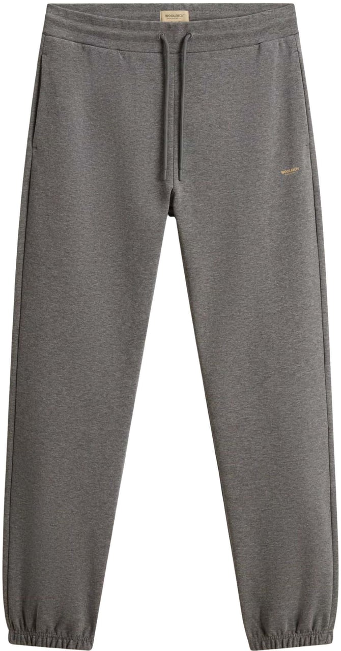 Woolrich Woolrich Logo Interlock Sweatpant Grijs Cfwotr2000mrut5195 Grijs