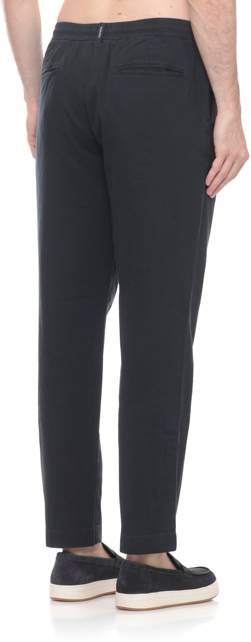 Woolrich Trousers Blue Navy