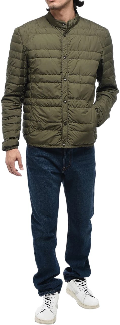 Woolrich Light Quilted Down Jacket Groen