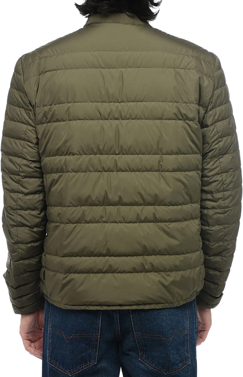 Woolrich Light Quilted Down Jacket Groen