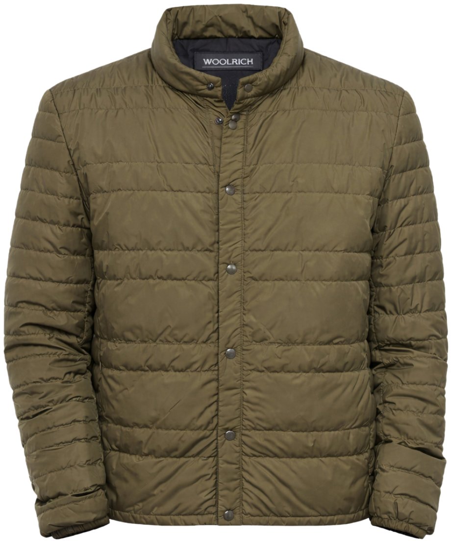 Woolrich Light Quilted Down Jacket Groen