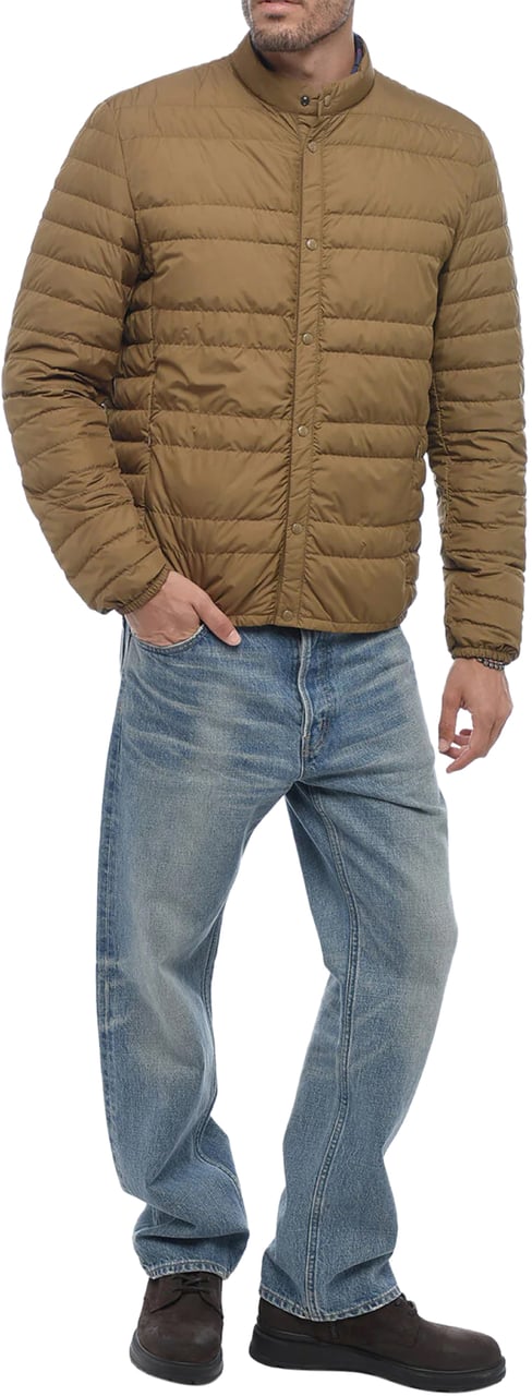 Woolrich Light Quilted Down Jacket Bruin