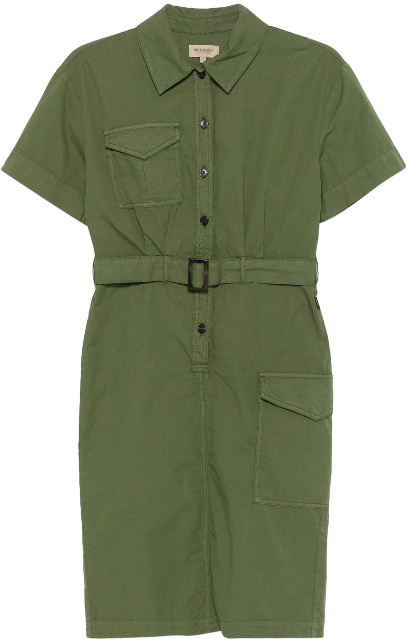 Woolrich Dresses Green Groen