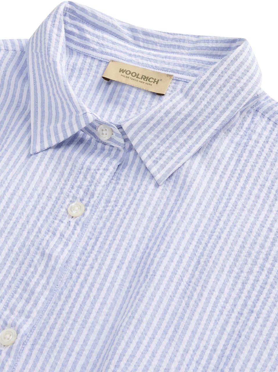 Woolrich Dresses Blue Stripe Blauw