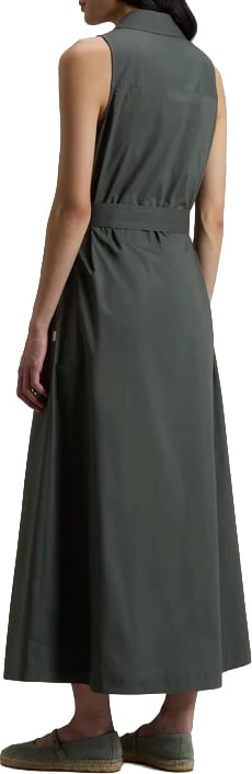 Woolrich Dresses Verde Donkergroen