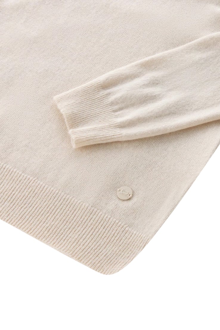 Woolrich Sweaters Milky Cream Wit