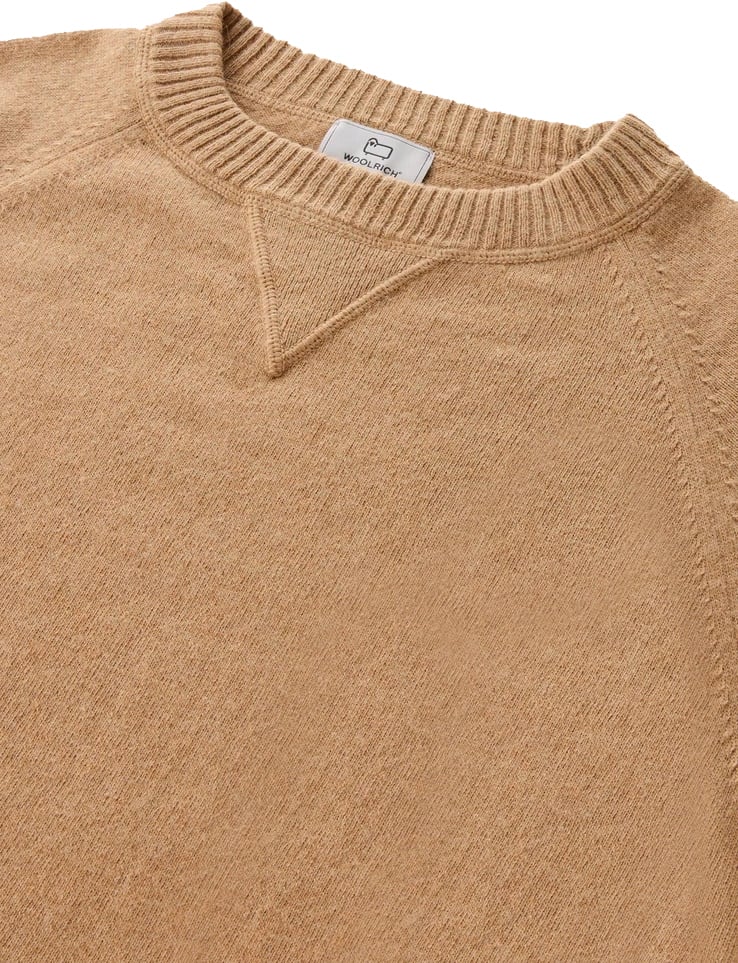Woolrich Sweaters Suede Brown Bruin