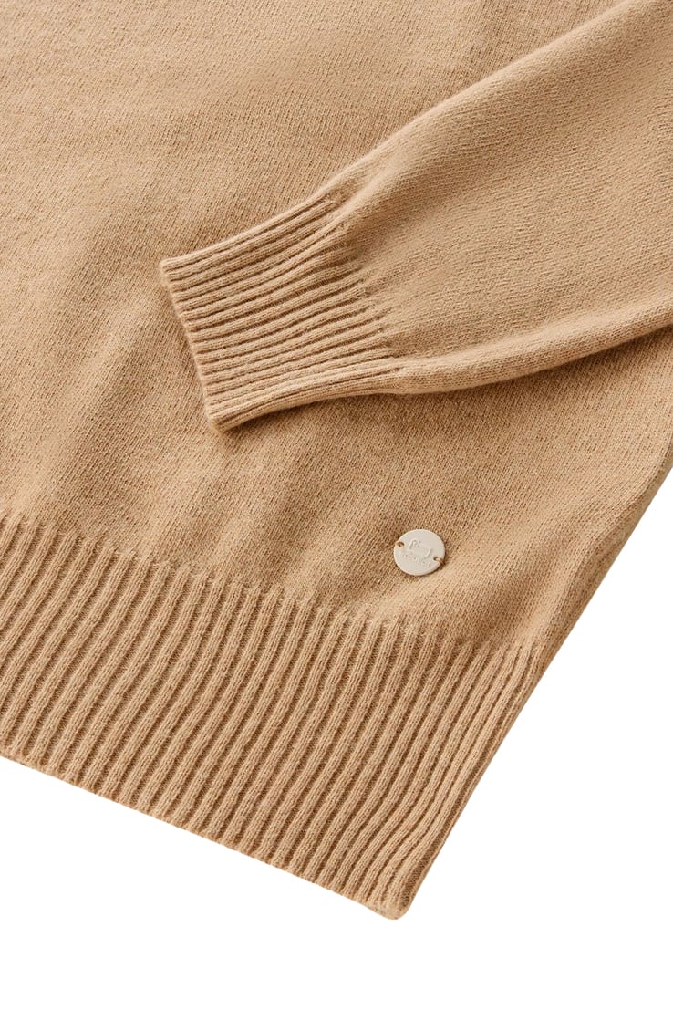 Woolrich Sweaters Suede Brown Bruin