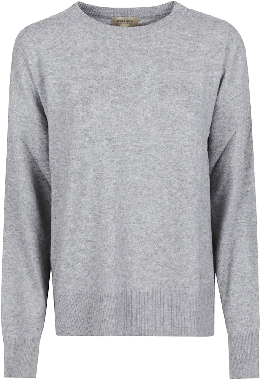 Woolrich Comfort Sweater Grey Grijs