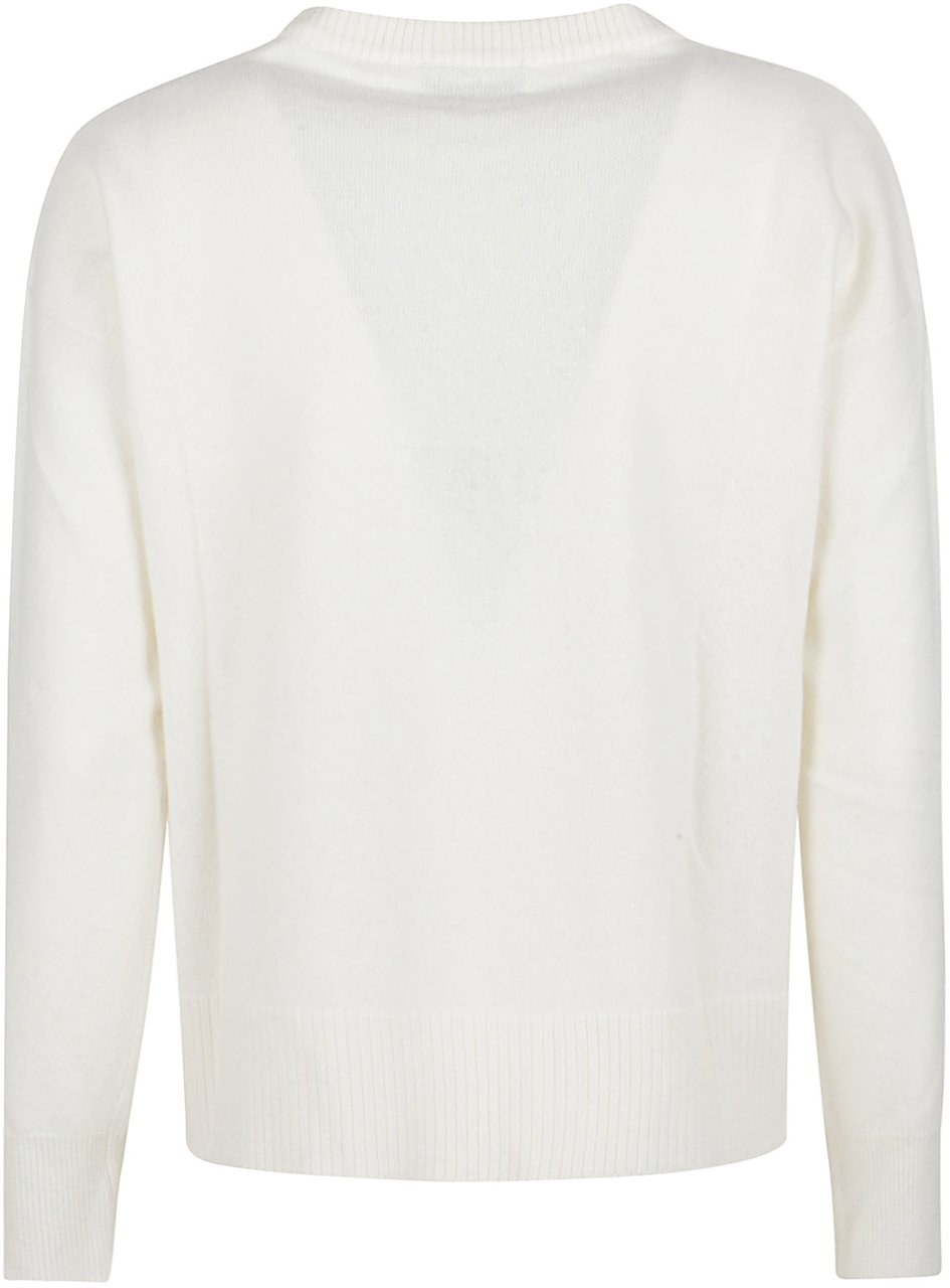 Woolrich Comfort Sweater White Wit